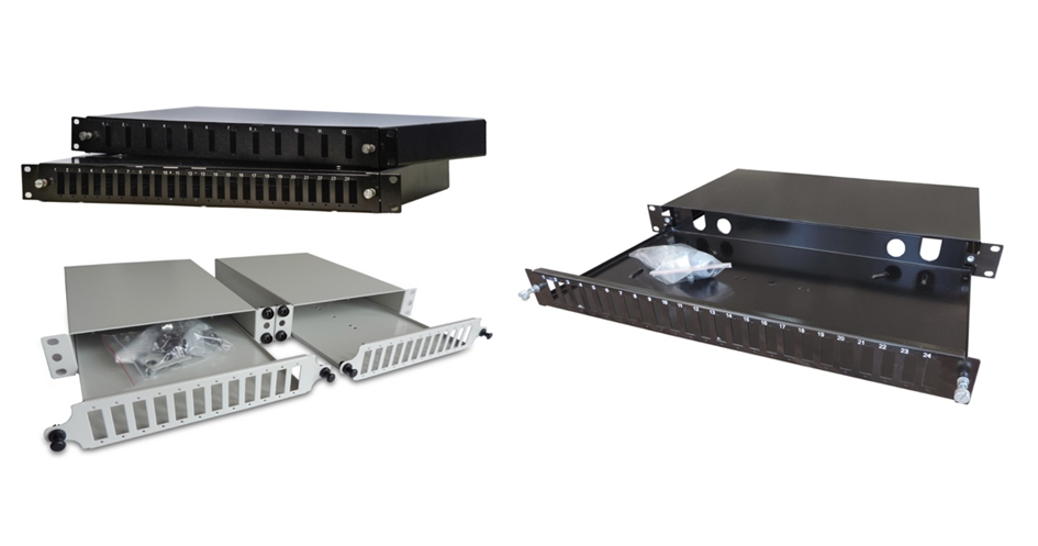 RACK ACCESSORIES:19” FIBER OPTIC PATCH PANEL